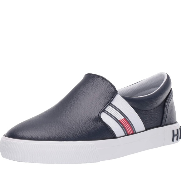 Tommy Hilfiger Deep Blue Size 8.5 Flat Sneakers - Picture 1 of 9